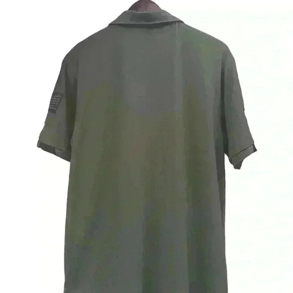 Florida State Gators Shirt Mens L Green Short Sleeve Polo Camo Military Themed - Picture 7 of 8